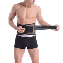 Load image into Gallery viewer, Lumbar Back Brace - w/ Dual Sided Adjustable Compression Straps