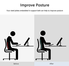 Load image into Gallery viewer, Lumbar Back Brace - w/ Dual Sided Adjustable Compression Straps