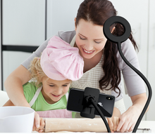 Load image into Gallery viewer, Professional Selfie Ring Light with Cell Phone Holder Stand for Live Stream