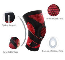 Load image into Gallery viewer, Knee Brace Compression Sleeve with Patella Stabilizer & Adjustable Straps
