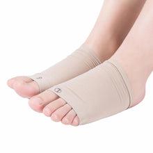 Load image into Gallery viewer, Plantar Fasciitis Gel Infused Arch Support Cushioned Foot Sleeves