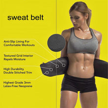 Load image into Gallery viewer, Women&#39;s Sweat Belt - Stomach Trimming Waist Trainer!
