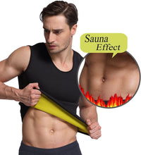 Load image into Gallery viewer, Men&#39;s Sauna Vest Body Shaper ~ Burn Stomach Fat!
