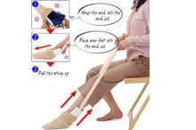 Load image into Gallery viewer, Deluxe Sock &amp; Stocking Puller Assistant Aid - Easy Up Compression Helper Tool
